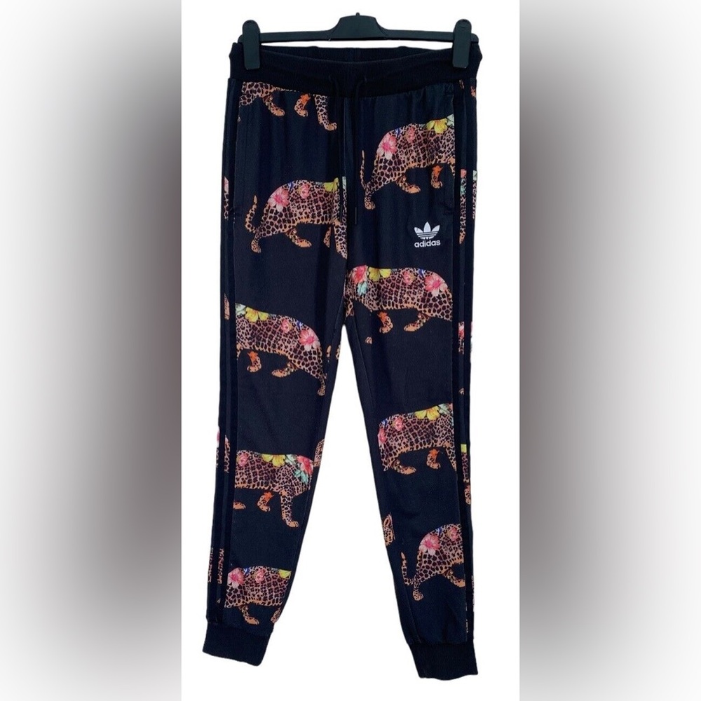 Adidas Farm Oncada Leopard Floral track pants Rare
